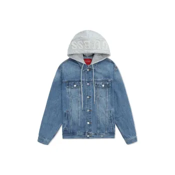 GUESS Denim Jackets Unisex MWA Blue