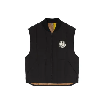 Palm Angels X MONCLER GENIUS MONCLER GENIUS X PALM ANGEL Vests Unisex Black