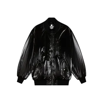 ISABEL MARANT High Shine Finish Zipped Jacket