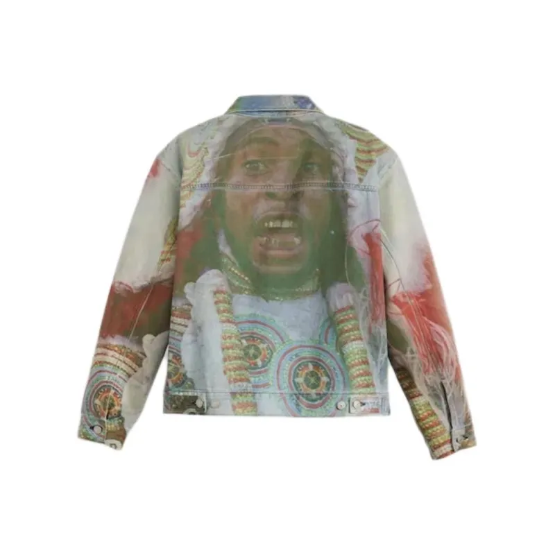 Denim Tears Big Chief Demond Type 1 Jean Jacket-0