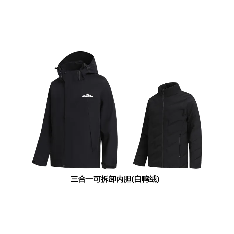 Kawasaki Waterproof And Windproof To Keep Warm Windbreaker Jacket Unisex-0