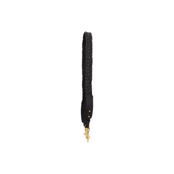 Bottega Veneta Leather Bag Strap Accessory Bag Women's Black