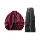 Clothing Set (Burgundy Top+Black Pants)