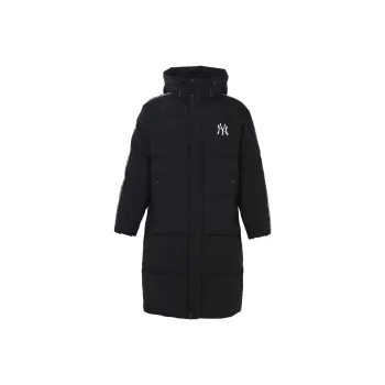 MLB Base Logo Down Jackets Unisex Black