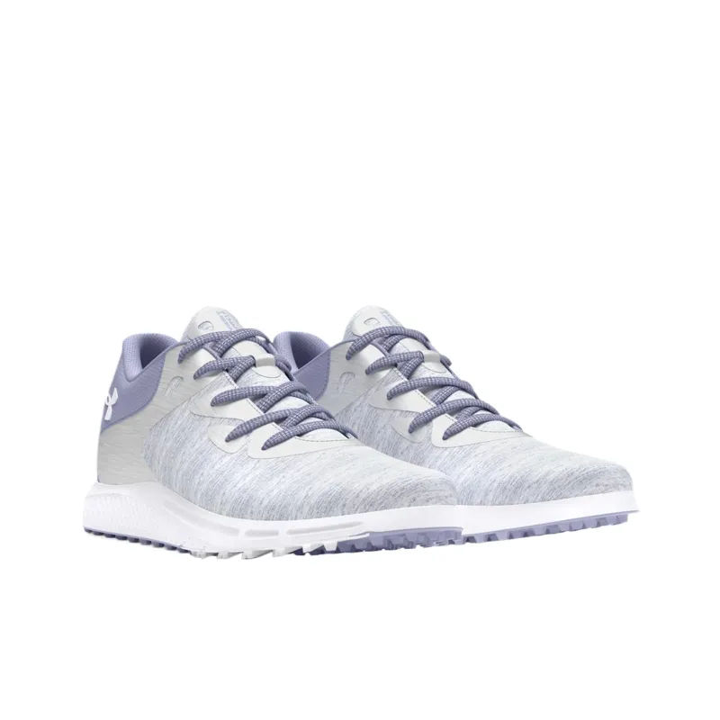 Under Armour Charged Breathe 2 Low Top Golf Shoes Women's Purple-3