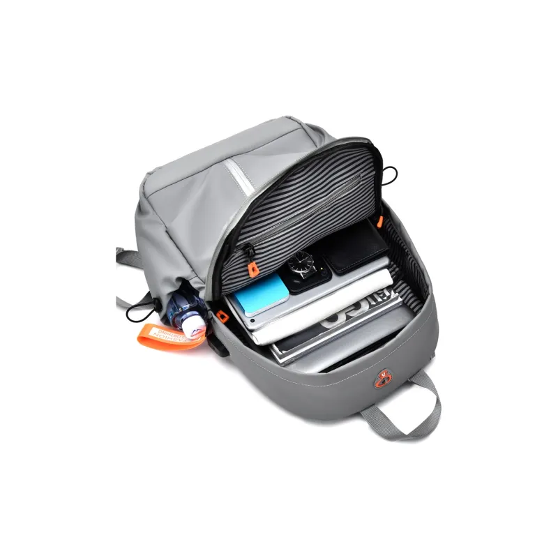 ROBINHOOD Oxford Backpack Men's Black/Gray-4