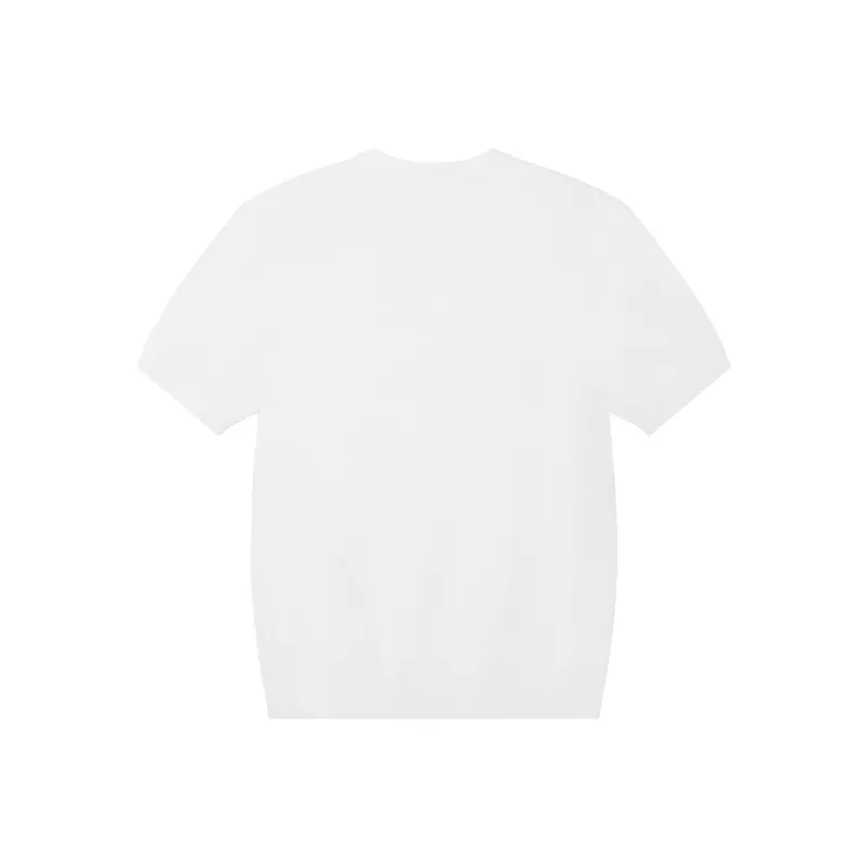 SKARO T Shirts Men White SKT511-1