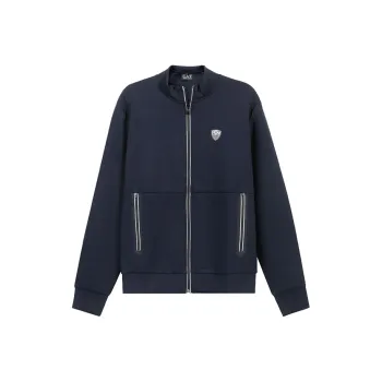 EMPORIO ARMANI FW24 Jackets Coats Men's Navy Blue