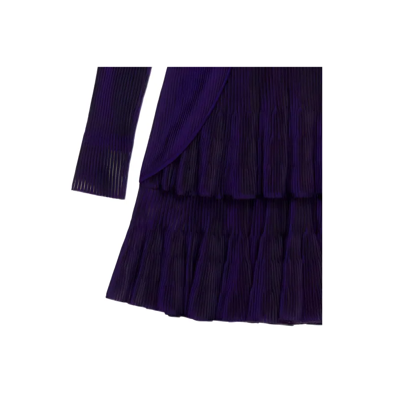 GIVENCHY FW22 Long-Sleeved Dresses Women's Purple-4
