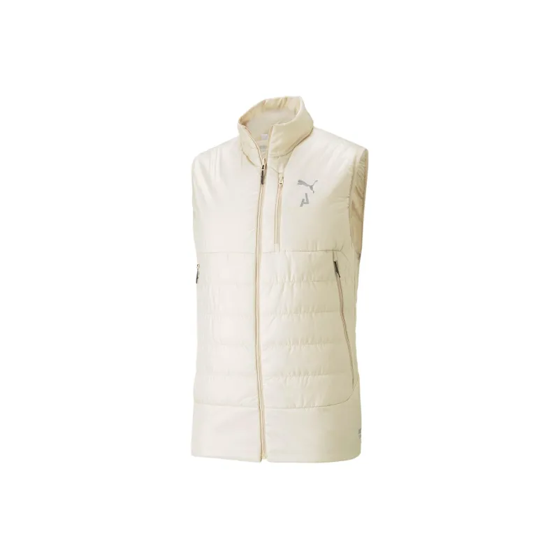 PUMA Veste De Randonnée Réversible En PrimaLoft® SEASONS Vest Unisex Ecru-0