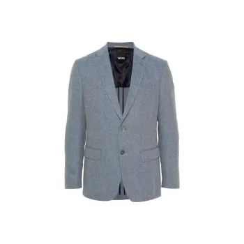 HUGO BOSS Chevron pattern Blazer