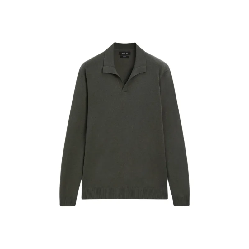 Massimo Dutti Knitwear Men's Dark Green-0