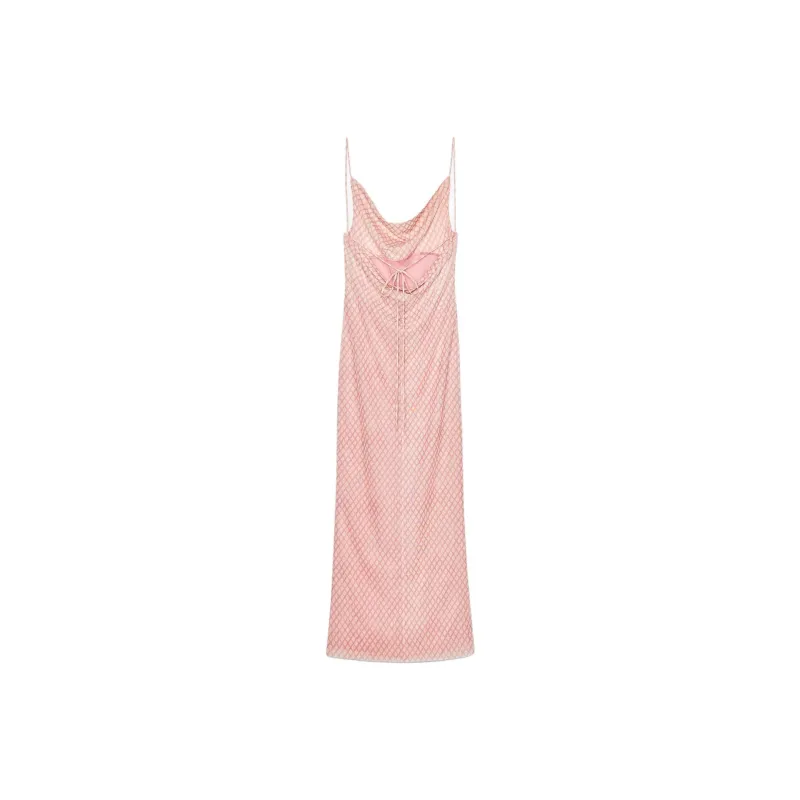 ZARA Slip Dresses Women's Pink-1