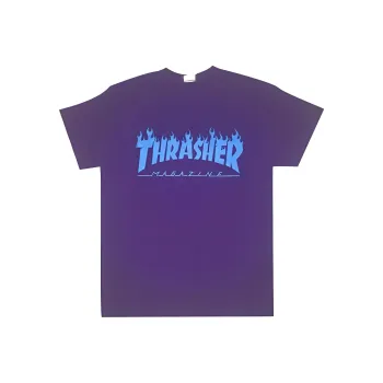 Thrasher T Shirt Japan Version Unisex Purple
