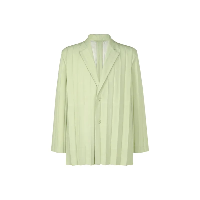 Homme Plissé Issey Miyake Edge Ensemble Pleated Blazer-0