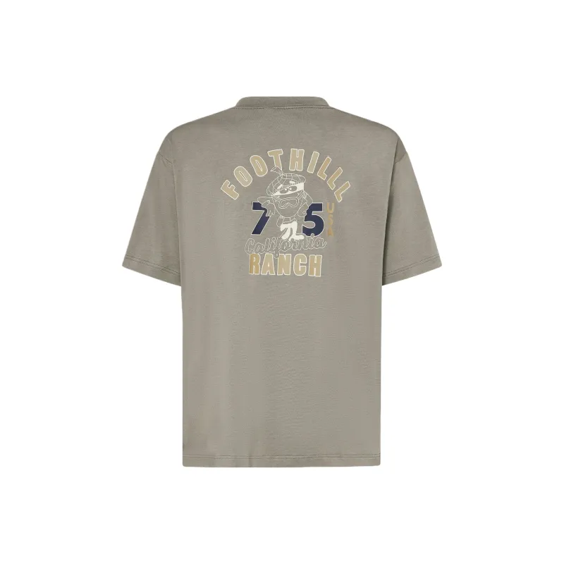 Oakley En New Retro Tee Foothill 2.0 T Shirt Men's Army Green-1