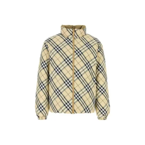 Burberry Checkered Reversible Zip Up Jacket