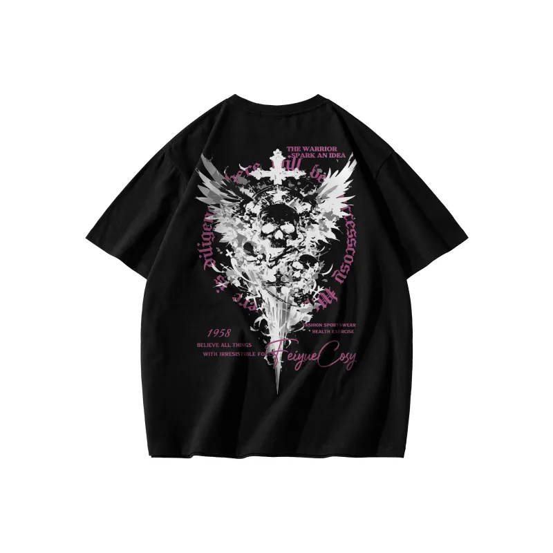 Feiyue T Shirts Unisex-16