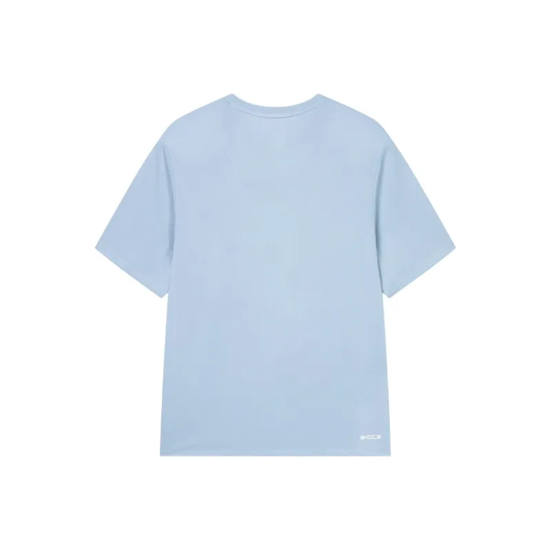 Erke T Shirts Men Mist Blue-2
