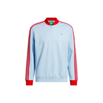 Adidas Originals 3 Stripes 1/4 Zip Sweatshirt