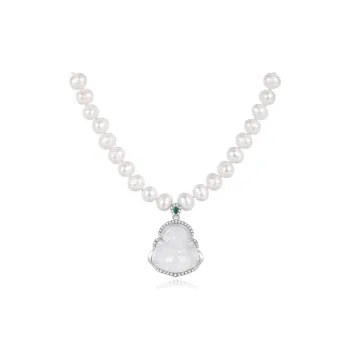 Olampe Pearl Necklaces Women's