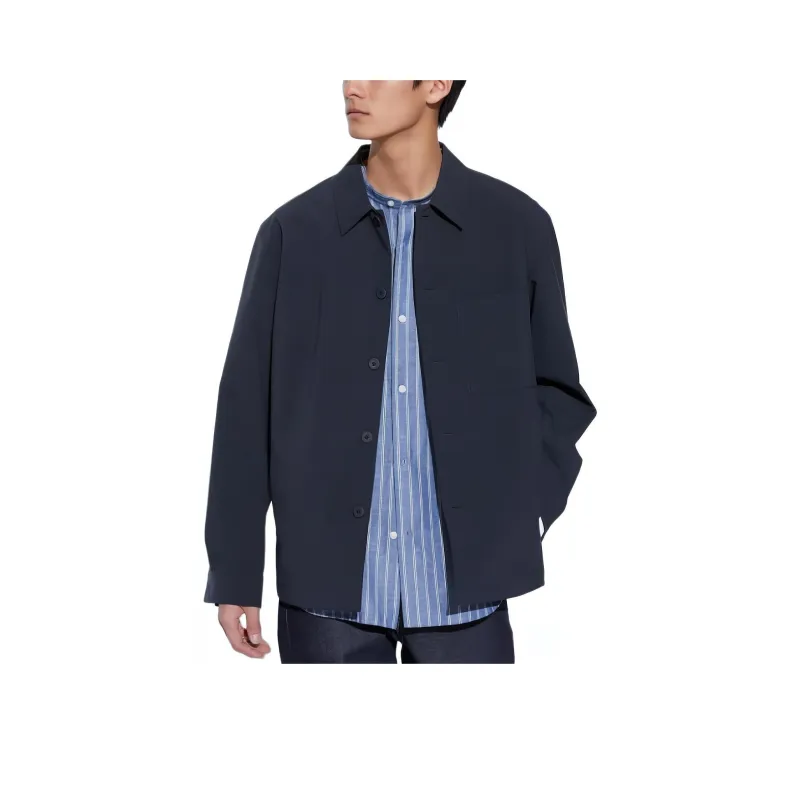 UNIQLO Jackets Coats Unisex Midnight Blue-0
