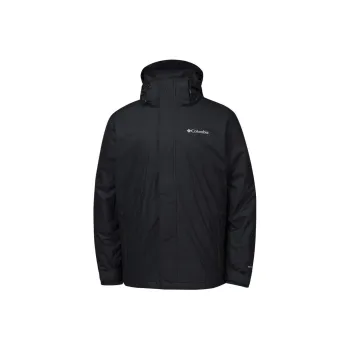 Columbia Outdoor Hiking Waterproof, Breathable, And Thermostatic Quick Dry Windbreaker Jacket Men's Black