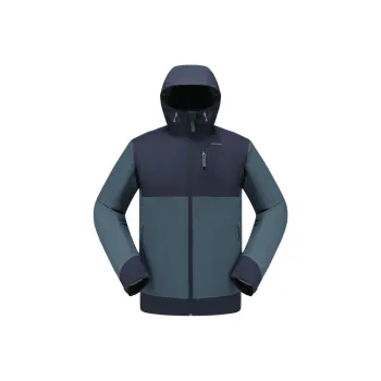 DECATHLON SH500 Jacket Men's Gray Blue/Dark Cyan Brick