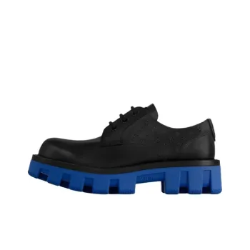 LOUIS VUITTON Checker Casual Shoes Men's Black