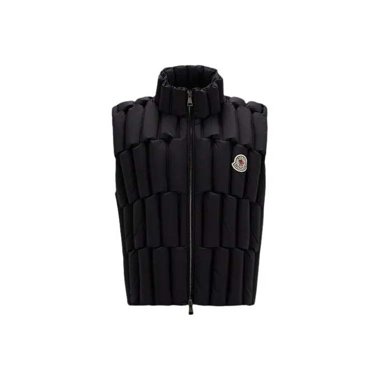 Christopher Raxxy X Moncler X Christopher Raxxy Co-brand Vests Unisex Black-0