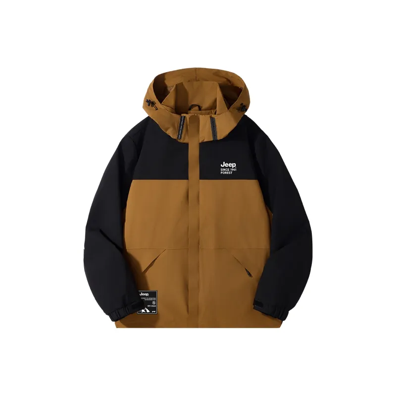 Jeep Windbreaker Jacket Trench Coat Unisex-14