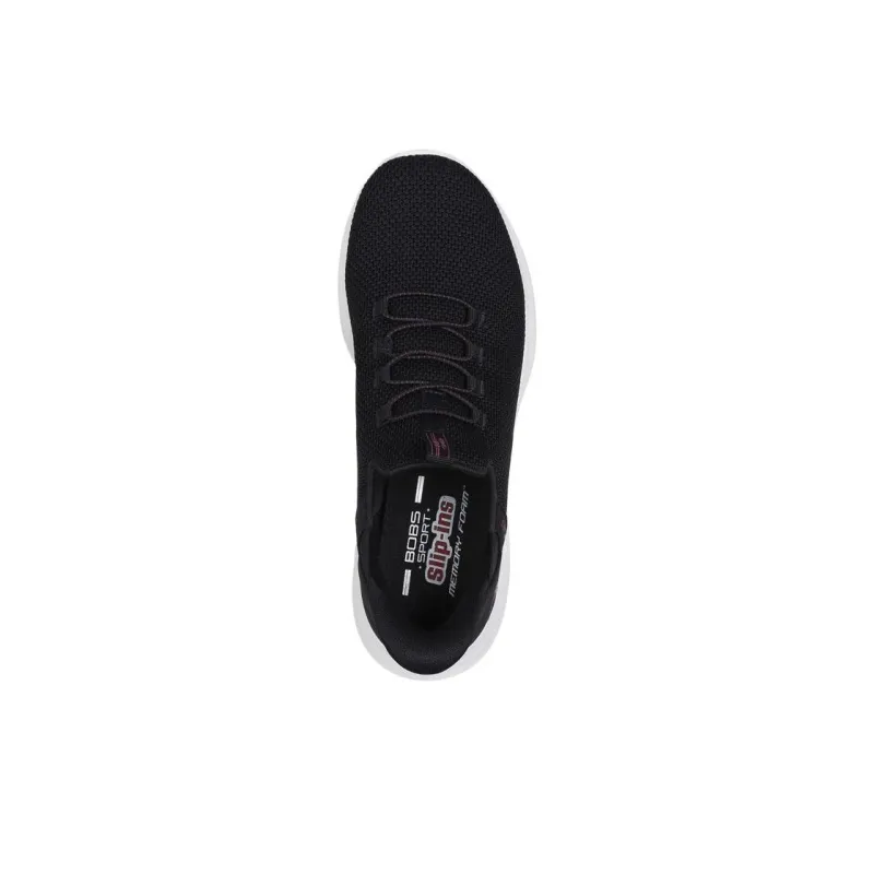 Skechers BOBS Sport Low Top Casual Shoes Women's Black-3