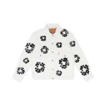 Denim Tears Denim Jacket Unisex White