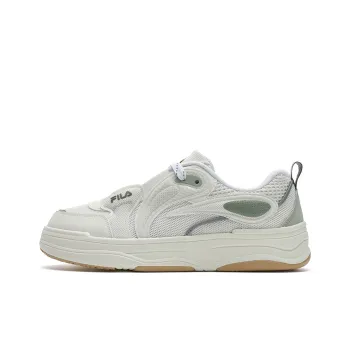 FILA VIBE Low Top Skateboard Shoes Men's Ecru
