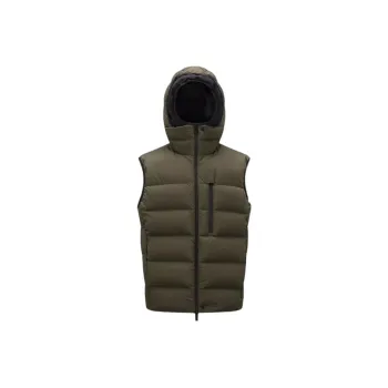 Moncler Vests Men Olive