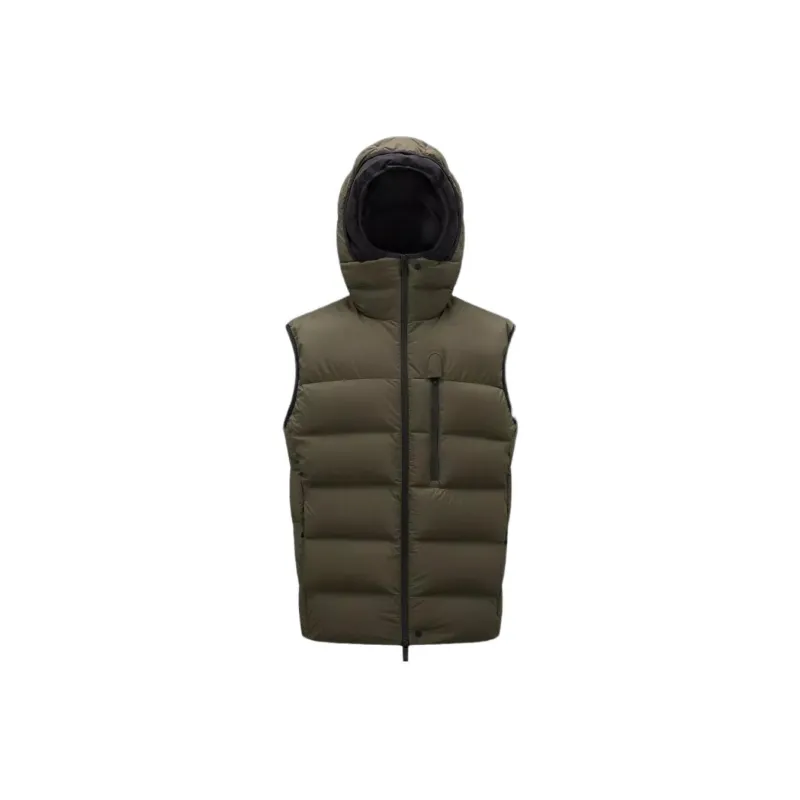 Moncler Vests Men Olive-0