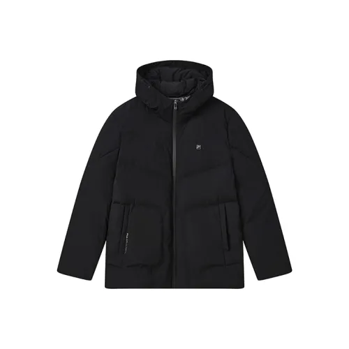 FILA Down Jacket Men's Jet Black