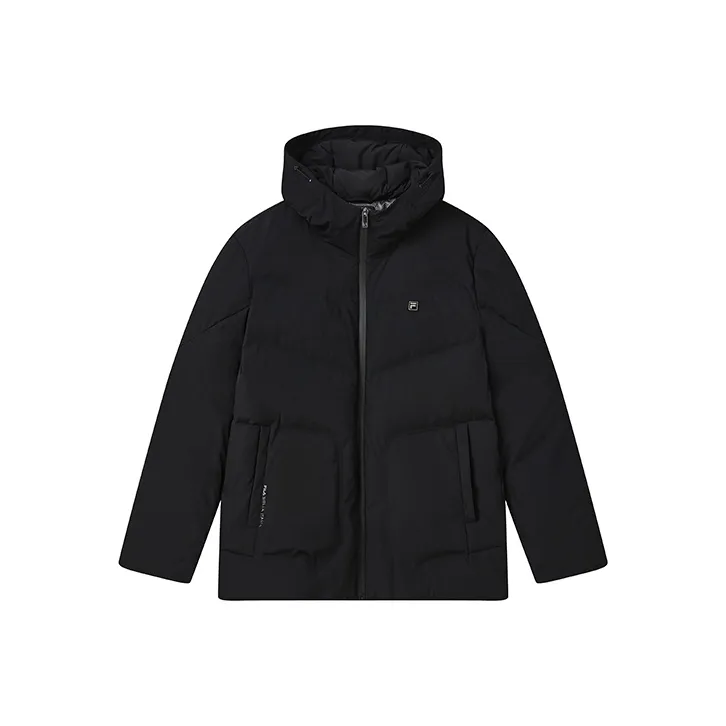 FILA Down Jacket Men's Jet Black-0
