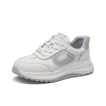 Spider King Low Top Casual Shoes Women's Beige Gray