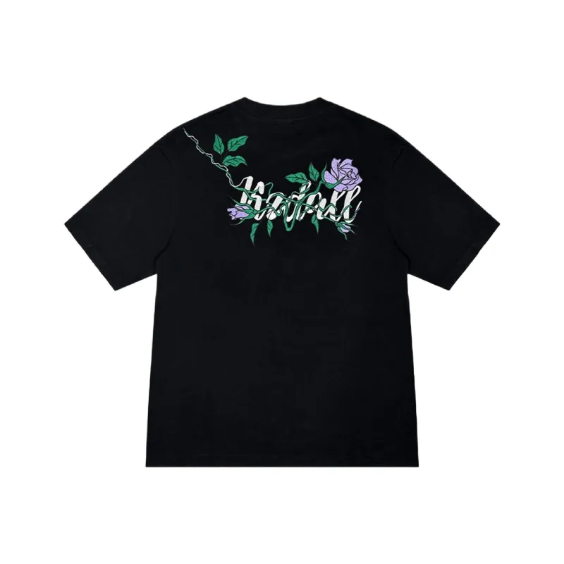 PAINT STAIN Fashion Versatile T Shirt Unisex Classic Black-7