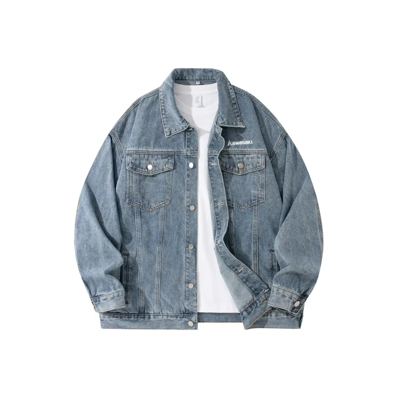 Kawasaki Denim Jackets Unisex-8