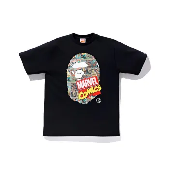 A BATHING APE X Marvel Comics Ape Head Tee