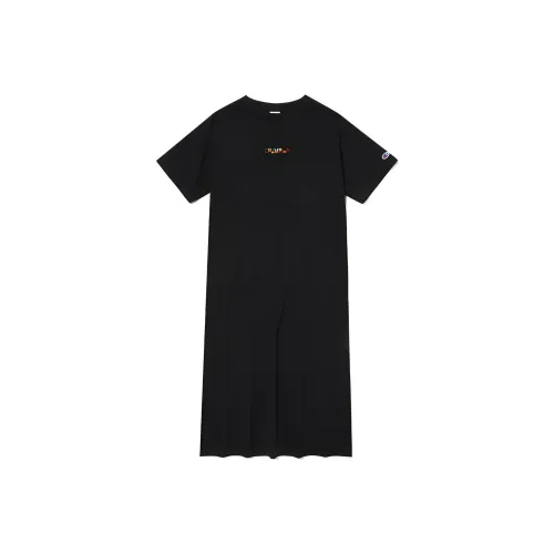 Champion Short-Sleeved Dresses Women's Black