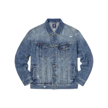 Lee Denim Jackets Men Blue
