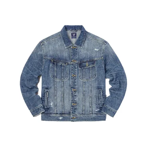 Lee Denim Jackets Men Blue