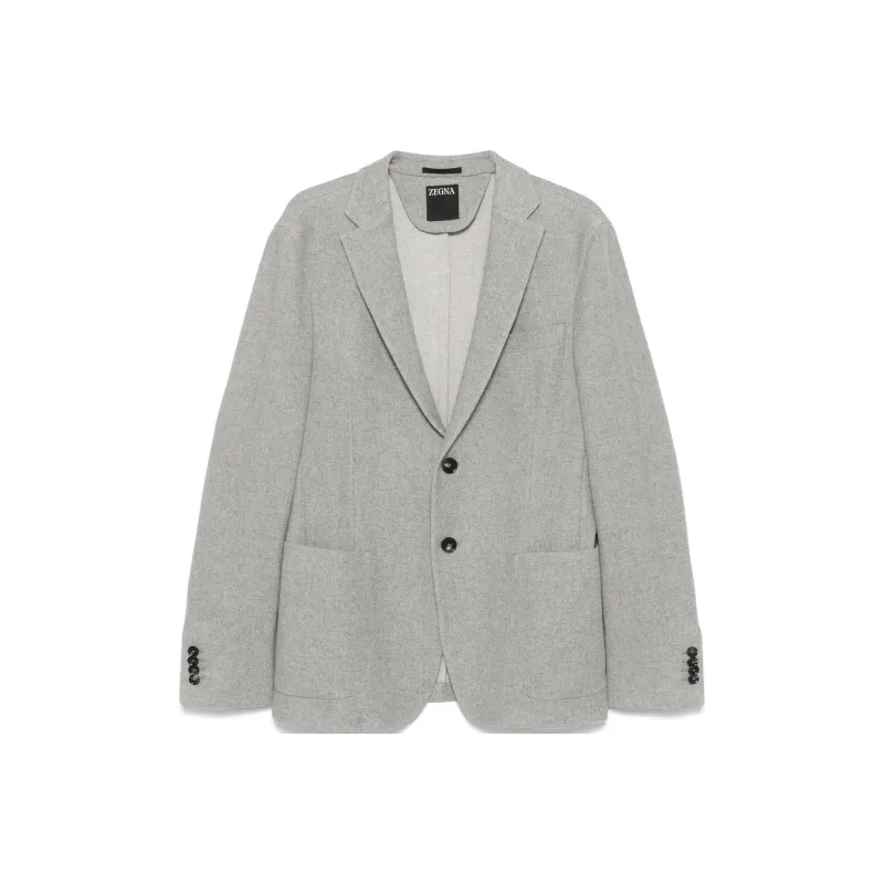 Ermenegildo Zegna Mélange effect Blazer-0