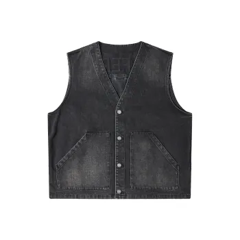 GF Ferré Vest Unisex Black Gray