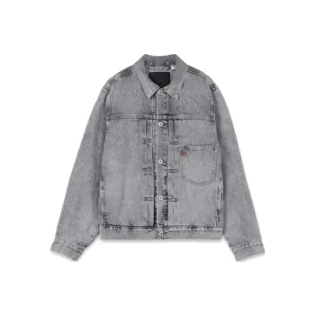 Levi's Denim Jackets Men's Gray