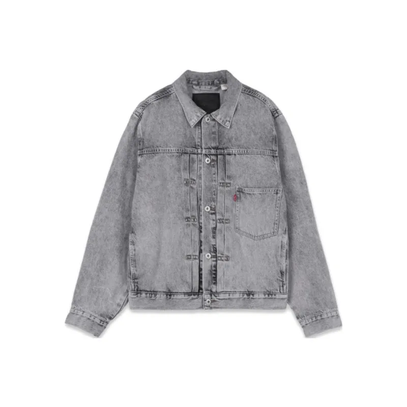 Levi's Denim Jackets Men's Gray-0