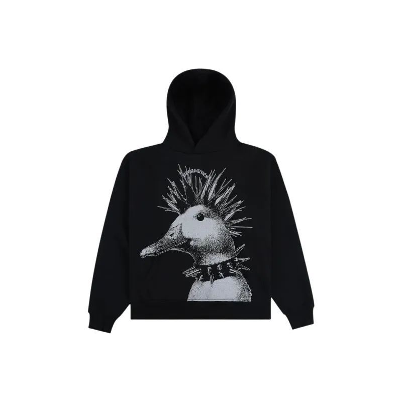 PLEASURES Punk Duck Hoodie-0